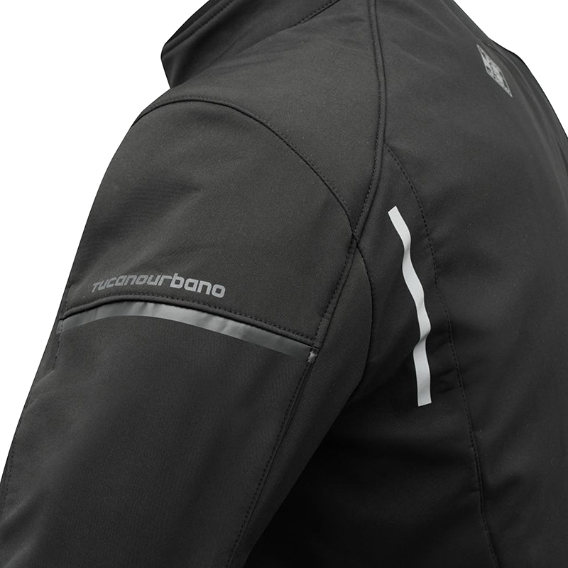 Blouson automne-hiver homme Tucano Urbano Ovetto Windscud noir taille M certifié CE classe A EN17092 - vue 3