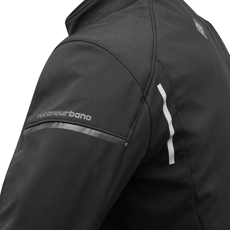 Blouson automne-hiver homme Tucano Urbano Ovetto Windscud noir taille XXL certifié CE classe A EN17092 - vue 3