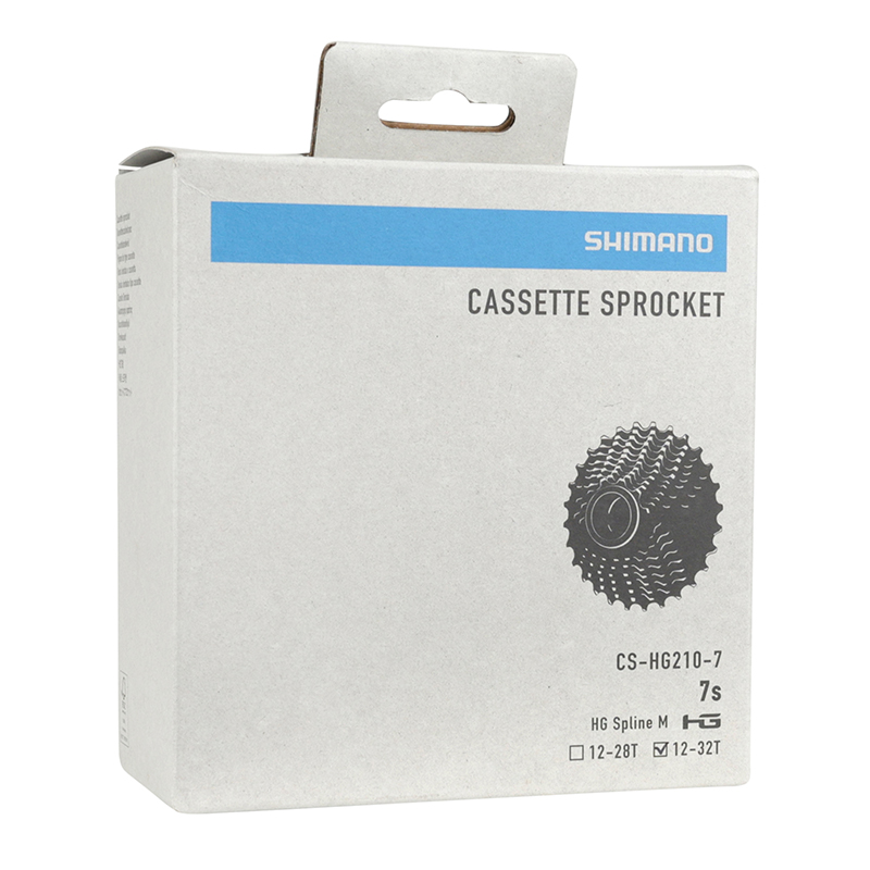 Cassette Shimano HG210 7V 12-32 noir - vue 4
