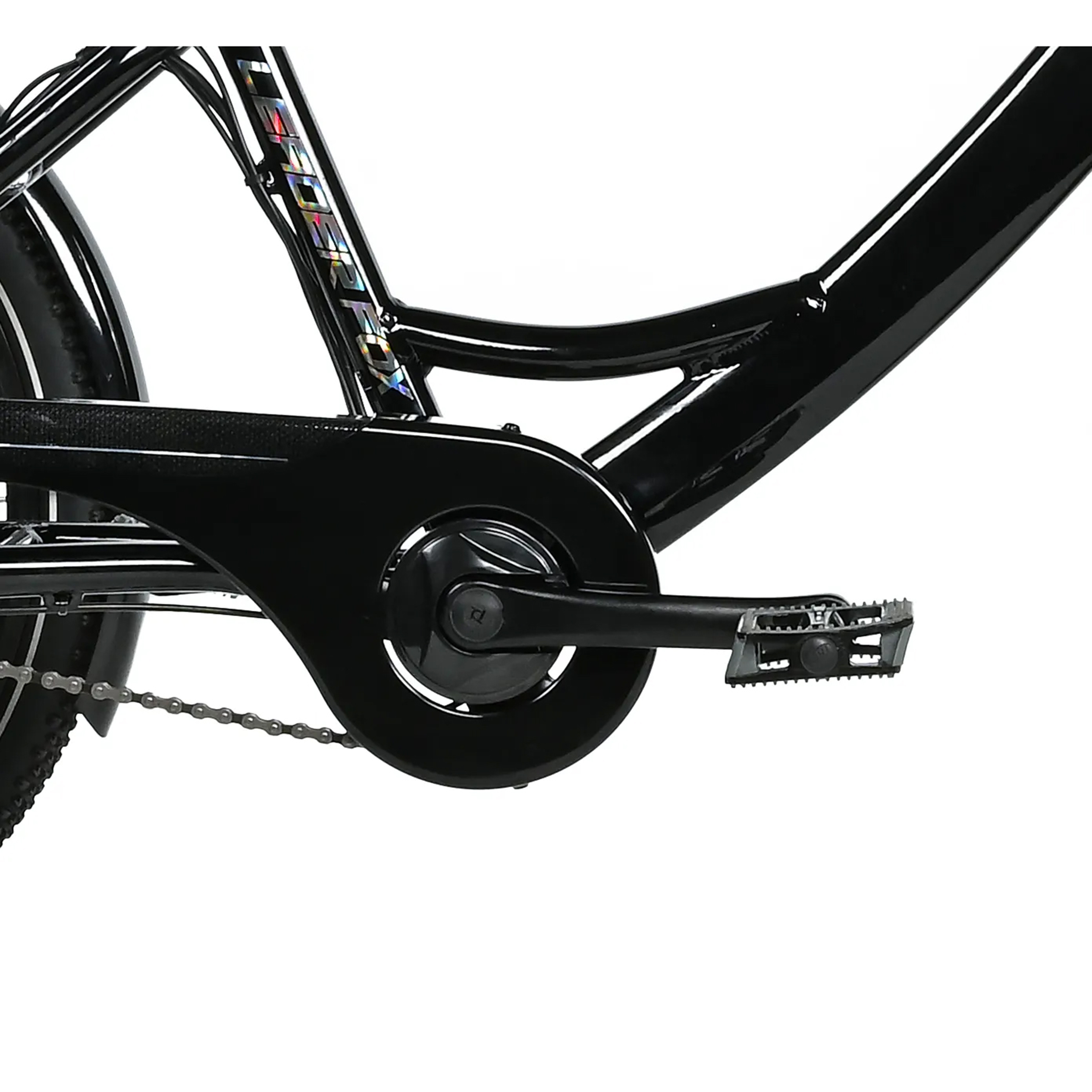 Tricycle electrique-vae city Leader Fox 24" bormio 2025 mixte noir brillant 3V shimano nexus moteur roue av bafang 36V 45NM batterie 14,4AH (largeur hors tout 81CM) - vue 3