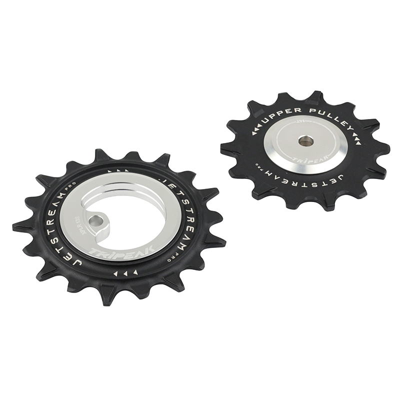 Galet derailleur aopw Tripeak 14-18 dents ceramique 13X1V. sram axs XPLR red e1-force-rival E1 argent (jeu de 2) (garantie 4 ans) - vue 3