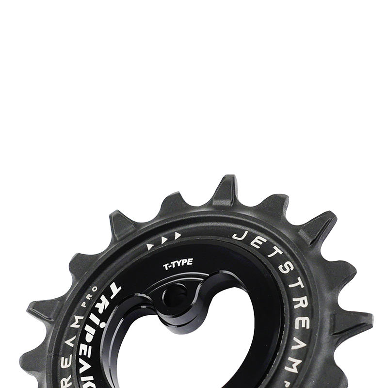 Galet derailleur aopw Tripeak 14-18 dents ceramique 12X1V. sram t type noir (jeu de 2) (garantie 4 ans) - vue 2
