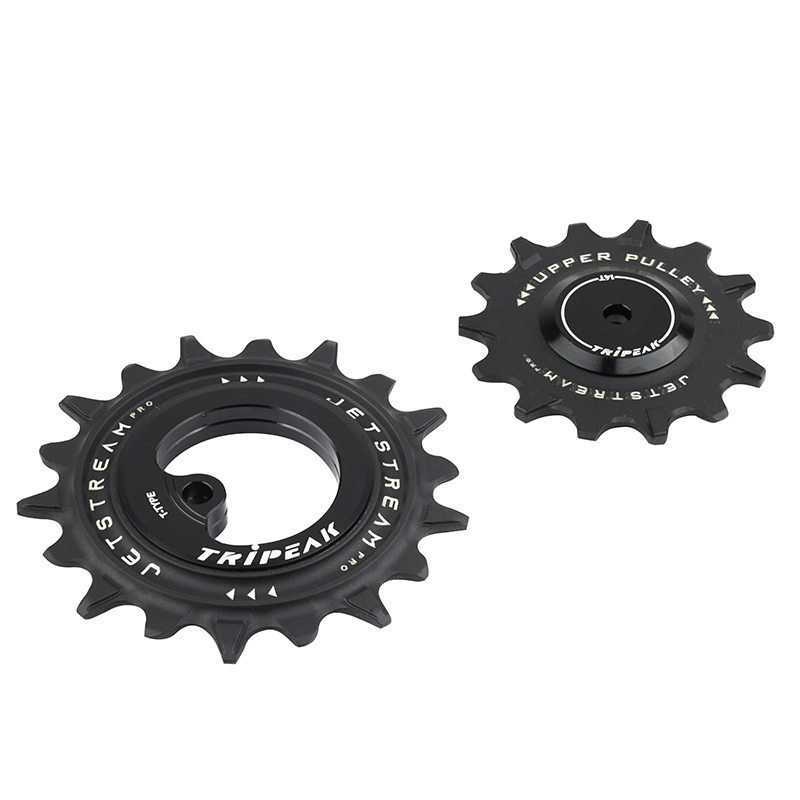Galet derailleur aopw Tripeak 14-18 dents ceramique 12X1V. sram t type noir (jeu de 2) (garantie 4 ans) - vue 3