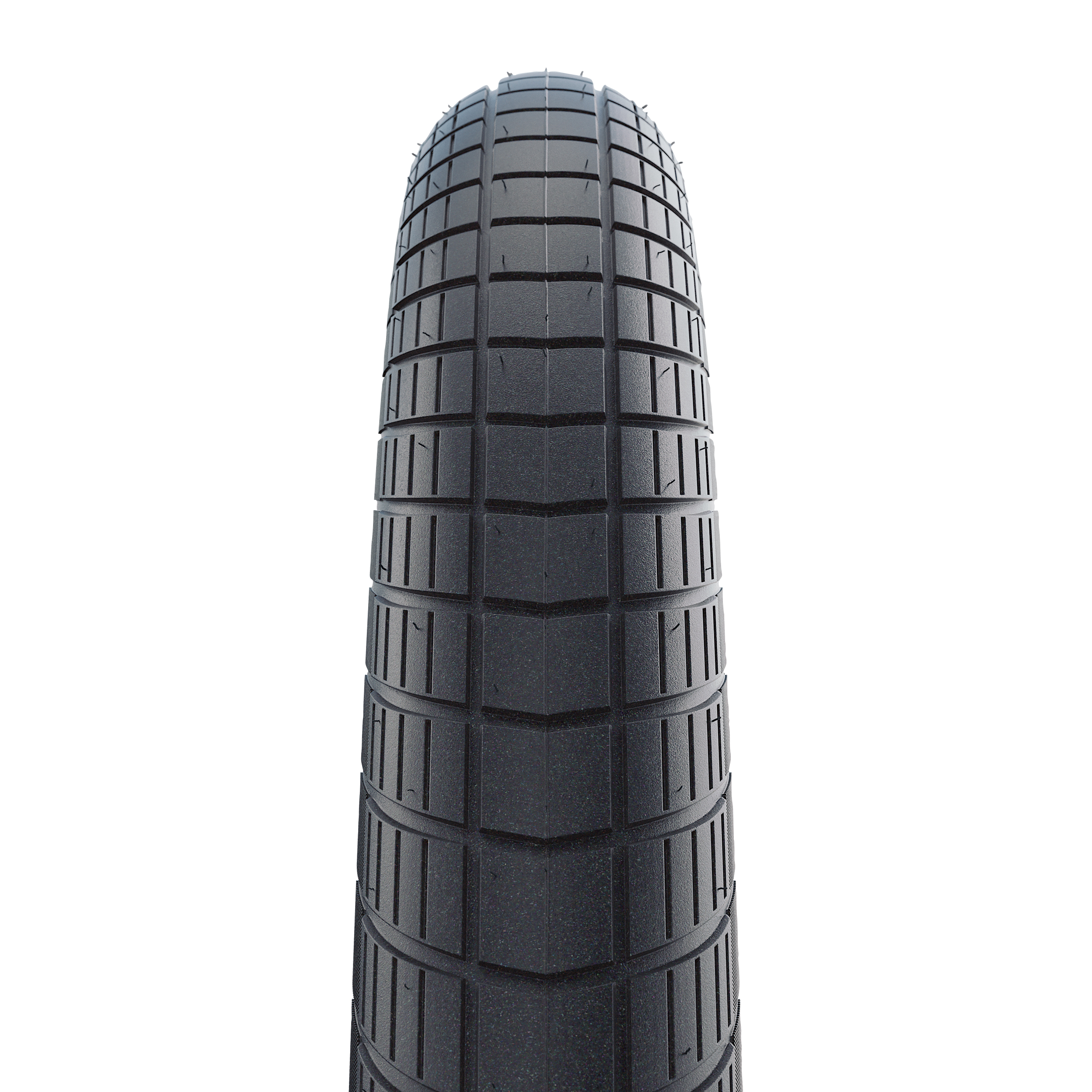 Pneu VTT urbain Schwalbe Big Apple 20 x 2.15 noir TR (55-406) renfort Raceguard flanc Reflex compatible VAE - vue 2