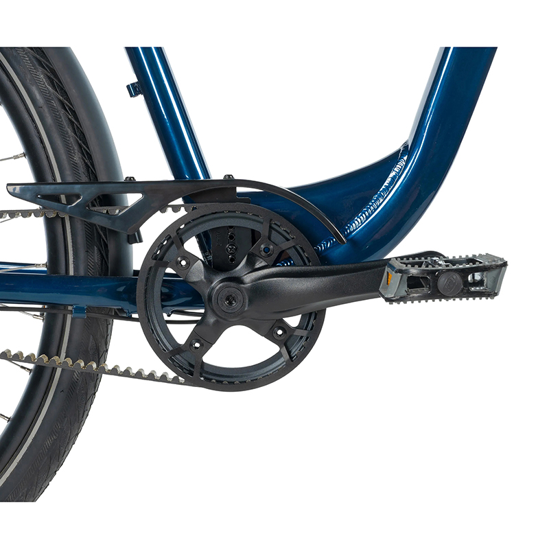 Velo musculaire city bike 28 Leader Fox escalante 2025 mixte bleu brillant nexus 8V courroie (18'' - H45,7CM - taille m - pour adulte de 170CM à 178CM) - vue 6