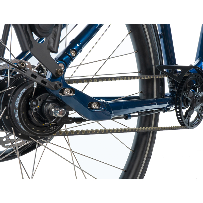 Velo musculaire city bike 28 Leader Fox escalante 2025 mixte bleu brillant nexus 8V courroie (16,5'' - H42CM - taille s - pour adulte de 158CM à 168CM) - vue 4