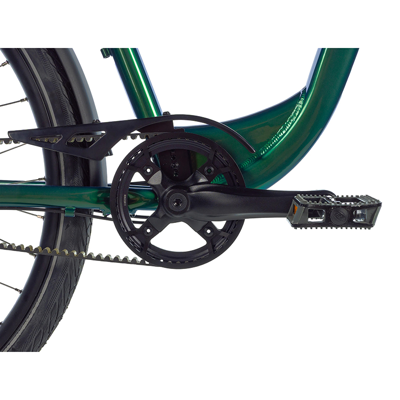 Velo musculaire city bike 28 Leader Fox escalante 2025 mixte vert brillant nexus 8V courroie (16,5'' - H42CM - taille s - pour adulte de 158CM à 168CM) - vue 6