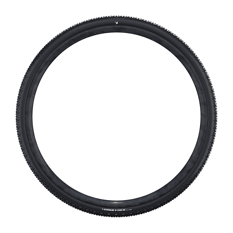 Pneu gravel Schwalbe G-One RX Addix Race Guard 700 x 45 Tubeless Ready noir - vue 3