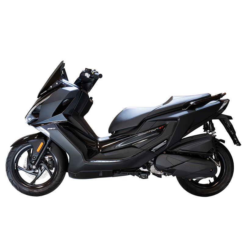 Pare-brise Malossi pour Kymco 350 Downtown GT 2024+ fumé foncé (400 x 420 mm) - vue 3