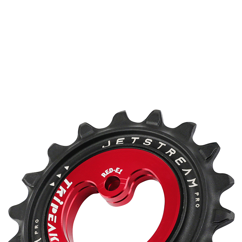 Galet derailleur aopw Tripeak 12-18 dents ceramique 12X2V. sram axs red E1-FORCE E1 rouge +2024 (jeu de 2) (garantie 4 ans) - vue 2