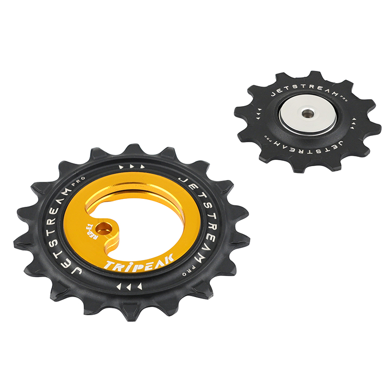 Galet derailleur aopw Tripeak 12-18 dents ceramique 12X2V. sram axs red E1-FORCE E1 or +2024 (jeu de 2) (garantie 4 ans) - vue 3