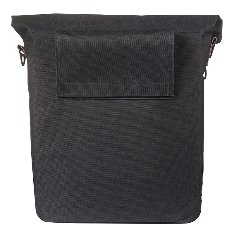 Sacoche arrière vélo latérale Basil City Shopper noir 14-16L fixation MIK - vue 5