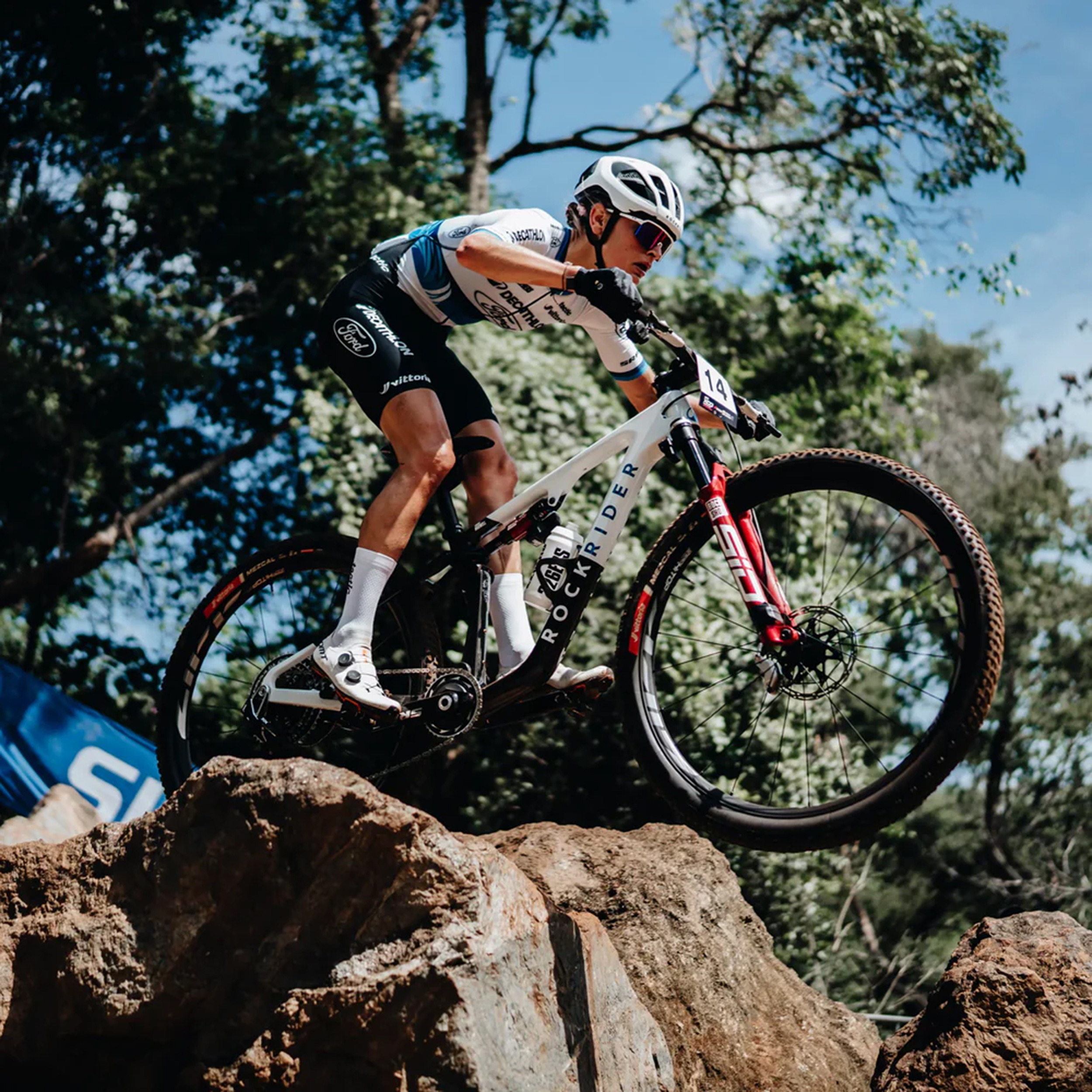 Pneu VTT 29 x 2.40 Vittoria Mezcal XC Race Graphene 2.0 noir Tubeless Ready TS - vue 4