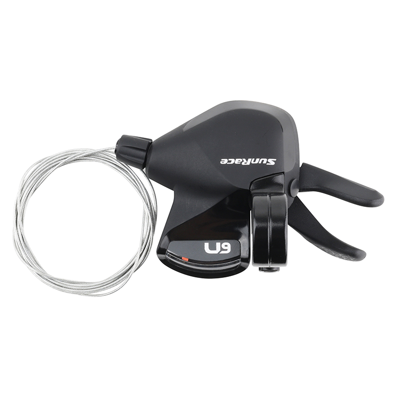 Manette VTT Sunrace droite DLU951 dual lever 9 vitesses avec afficheur - vue 2