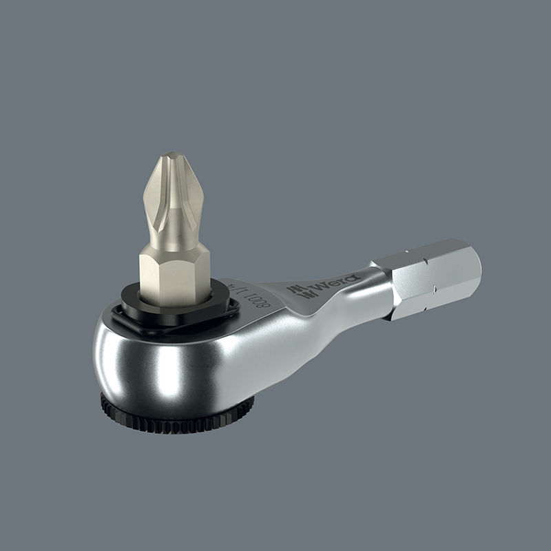 Porte-embout universel WERA 8011 Zyklop 1/4 mini cliquet - vue 2