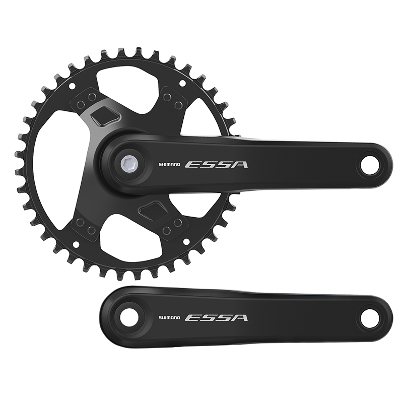 Pedalier VTT Shimano 7-8V. essa U2000 noir 175MM 40DTS (boitier 123MM) -carter inclus - vue 2