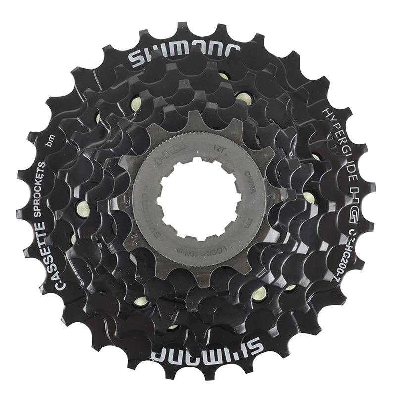Cassette Shimano HG200 7 vitesses 12-28 noir