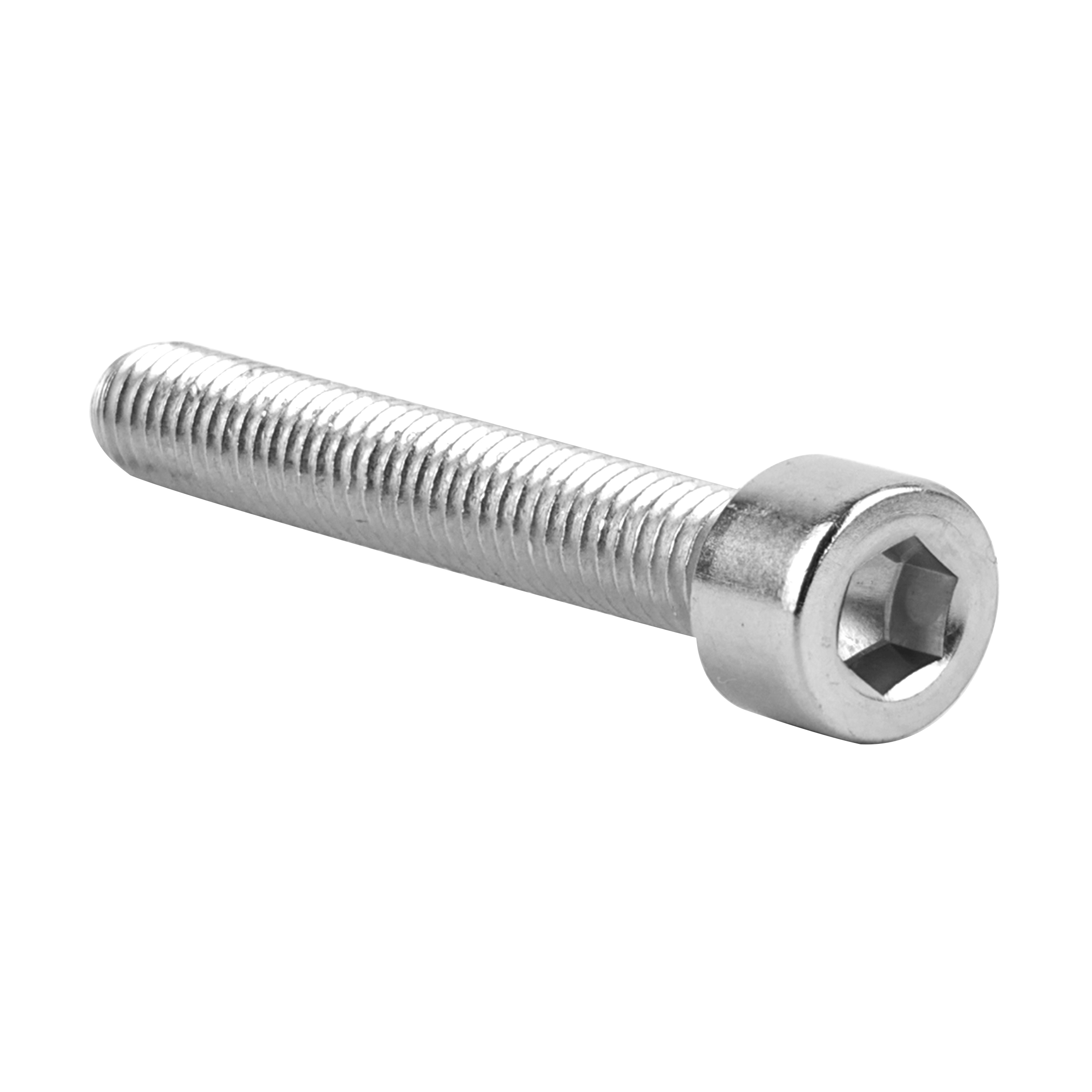 Vis CHC 6 pans creux M6 x 40 mm chrome P2R (sachet de 10 pièces) - vue 2