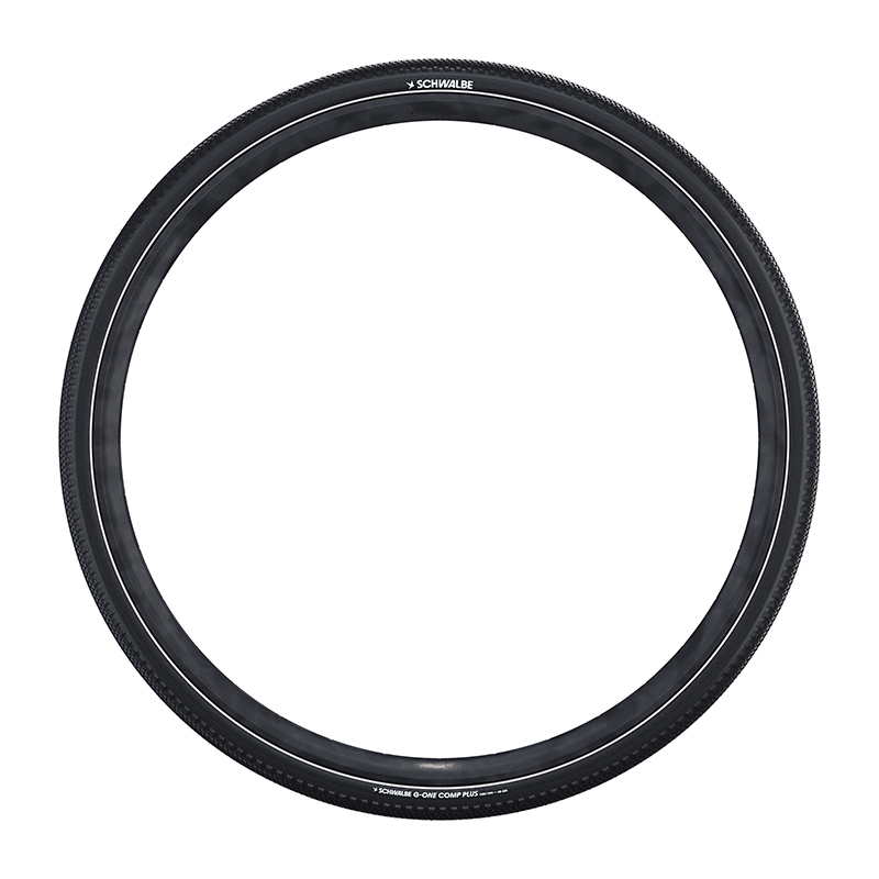 Pneu gravel Schwalbe G-One Comp Plus 700 x 50 noir TR Puncture-Guard - vue 5