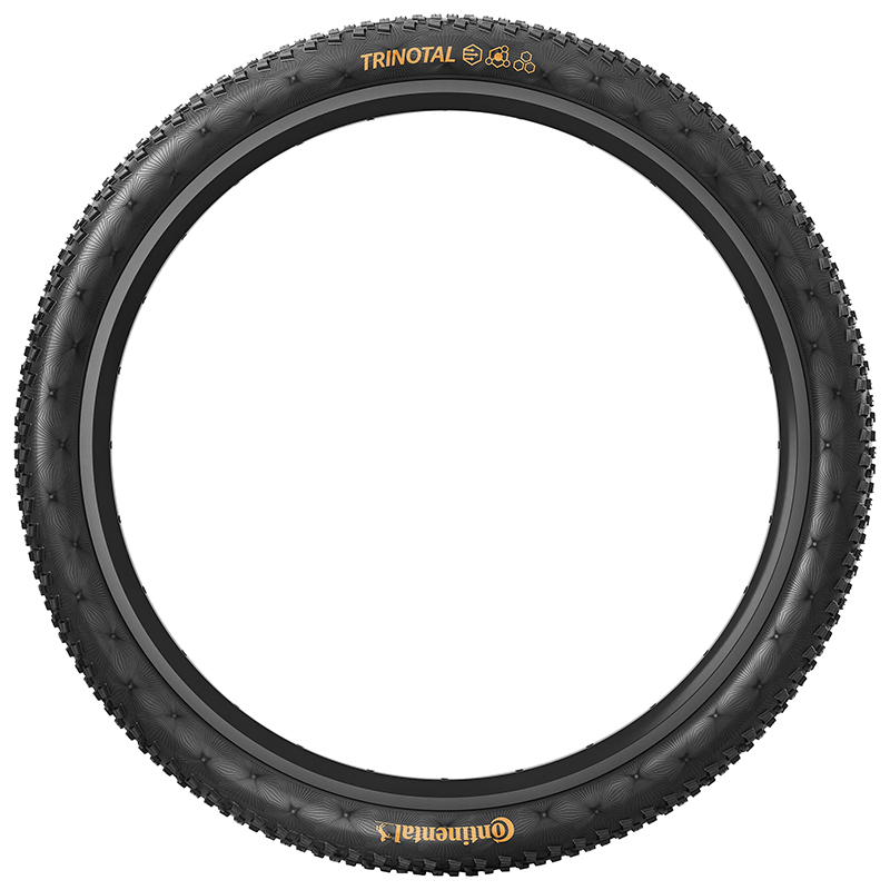 Pneu VTT Continental Trinotal Trail Grip 27.5 x 2.20 Tubeless Ready TS noir - vue 3