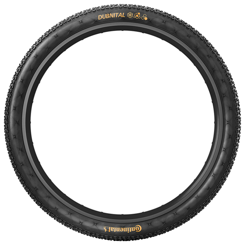 Pneu VTT Continental 27.5 x 2.40 Dubnital Trail Rapid Noir Tubeless Ready TS (60-584) - vue 3