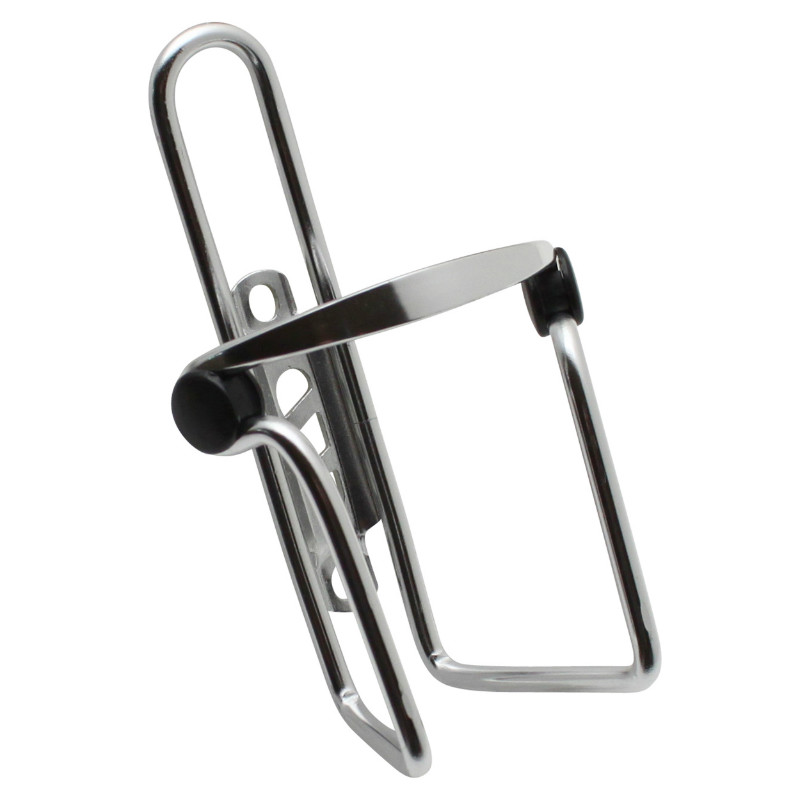 Porte-bidon P2R B2 alu argent avec pastilles anti-vibration