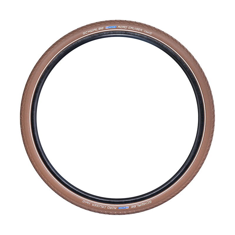 Pneu VTC urbain Schwalbe Road Cruiser 700 x 40 (29 x 1,60) marron renfort K-Guard flanc Reflex (42-622) - vue 2