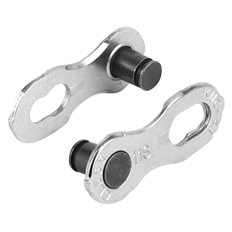Chaîne vélo 11V route-VTT Newton KMC X11 argent-noir 116 maillons compatible Shimano-SRAM avec connecteur - vue 3