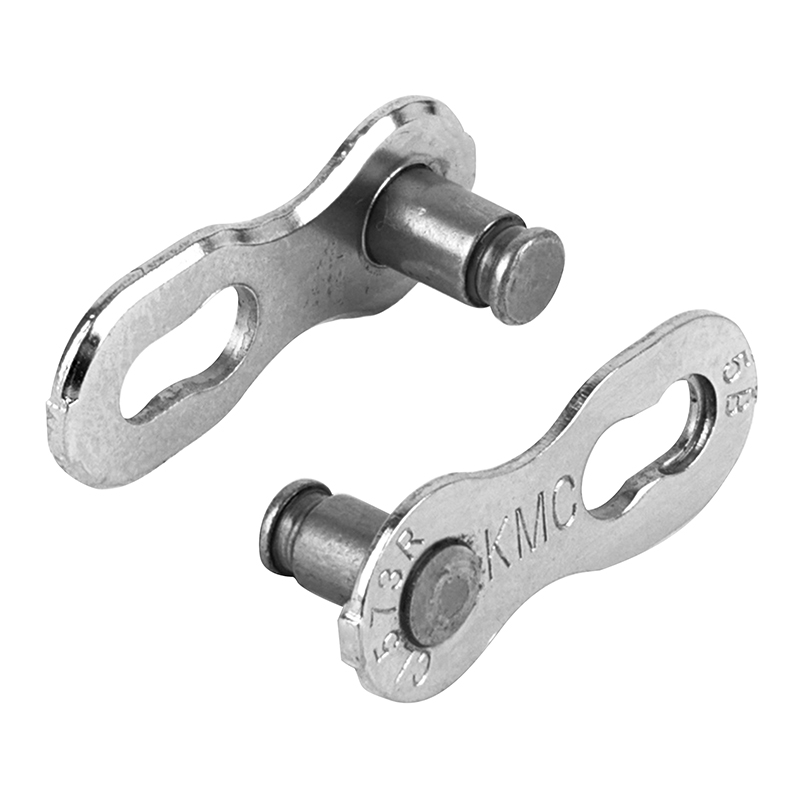 Chaîne vélo 8 vitesses Newton KMC X8 argent-gris 136 maillons compatible Shimano-Sram avec connecteur - vue 3