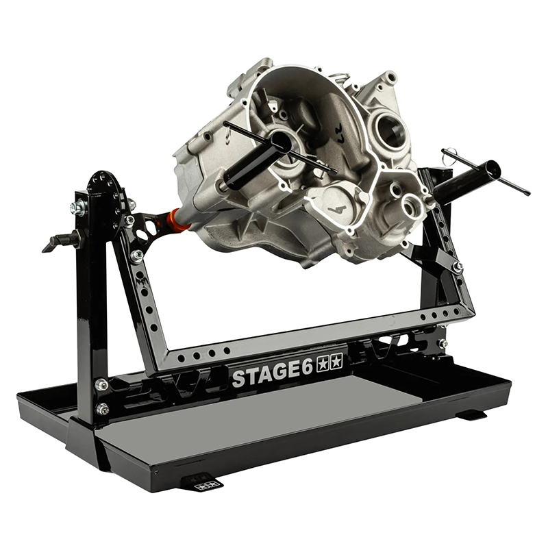Support moteur d'atelier 50 à boîte Stage 6 pour moteur AM6 et Derbi - vue 6