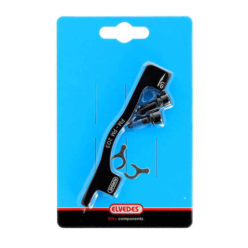 Adaptateur rehausse frein à disque VTT post-mount Elvedes 160 mm pour disque 203 mm - vue 3