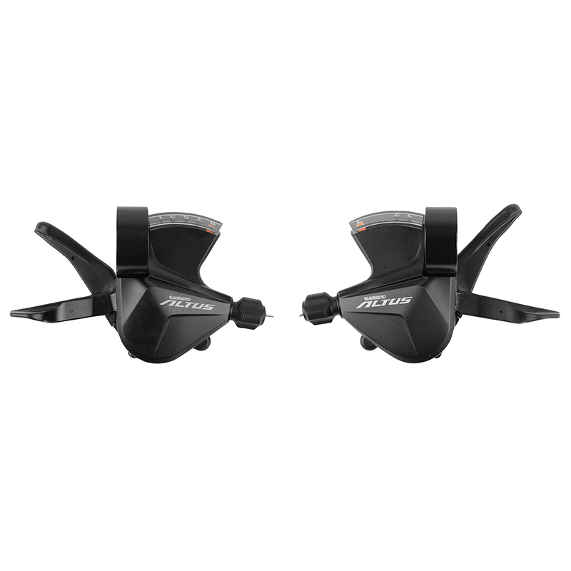 Manette VTT Shimano Altus 3 x 9V P2R (paire)