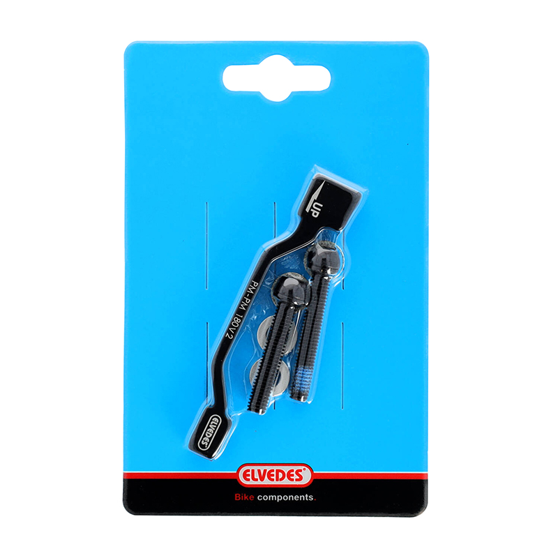 Adaptateur rehausse frein à disque VTT post-mount avant Elvedes 160 mm pour disque 180 mm - vue 3