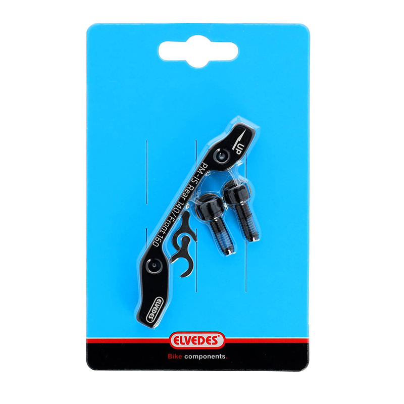 Adaptateur frein à disque VTT Elvedes avant-arrière étrier post-mount 160 mm fourche 140 mm cadre - vue 3