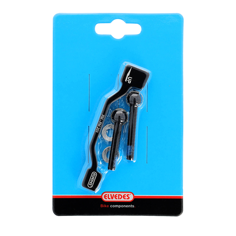Adaptateur rehausse frein à disque VTT post-mount avant Elvedes 180 mm pour disque 203 mm - vue 3