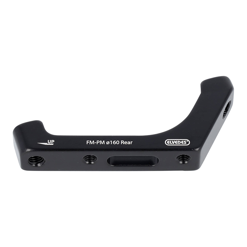 Adaptateur frein à disque route arrière Elvedes 160 mm étrier post-mount sur cadre flatmount - vue 2