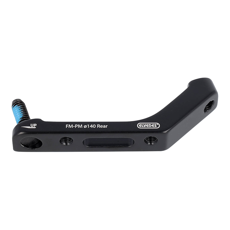 Adaptateur frein à disque route arrière Elvedes 140 mm étrier post-mount sur cadre flatmount - vue 2