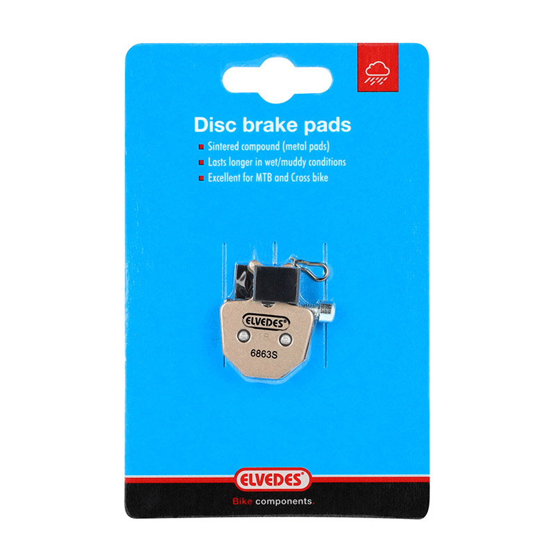 Plaquettes de frein VTT Formula Oro Elvedes semi-métalliques (paire) - vue 2