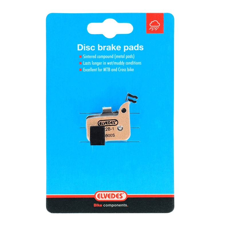 Plaquettes de frein SRAM Force 1, Force 22, Red 22B1, CX1, Rival 1, 22, S700, S900 Aero HRD, S900 HRD, Apex HRD Elvedes semi-métalliques dures (paire) - vue 2