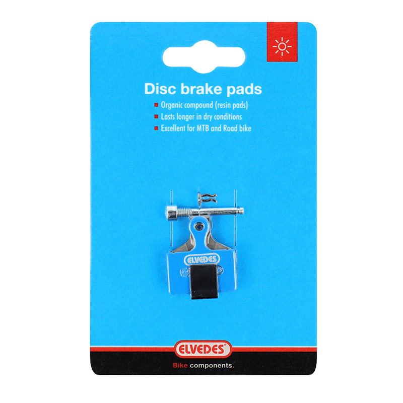 Plaquettes de frein route Elvedes soft organic pour Shimano Dura-Ace R9170, Ultegra R8070, Tiagra R4770, RS805, RS505, RS405, RS305 - vue 2