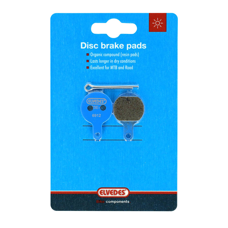 Plaquettes de frein VTT Elvedes Tektro Novela IOX.11 soft organic - vue 2