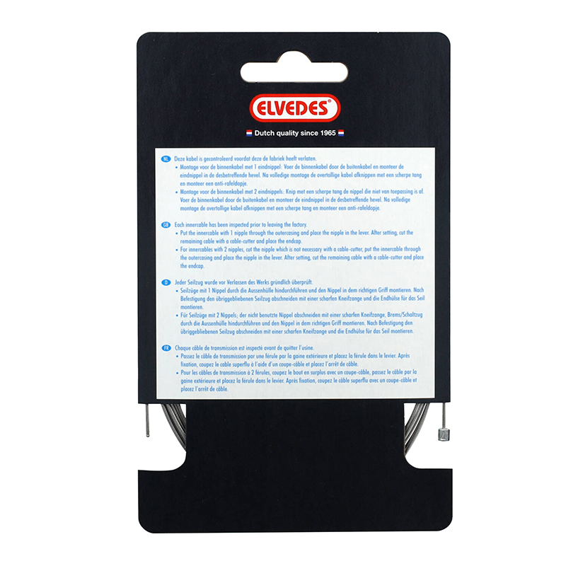 Câble de dérailleur Elvedes tandem inox D1.1mm L3,00m - vue 4