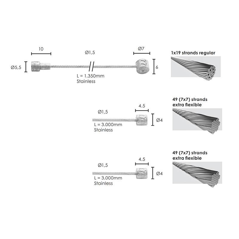 Répartiteur pour levier de frein route-VTT double commande Elvedes avec insert ABS - vue 4