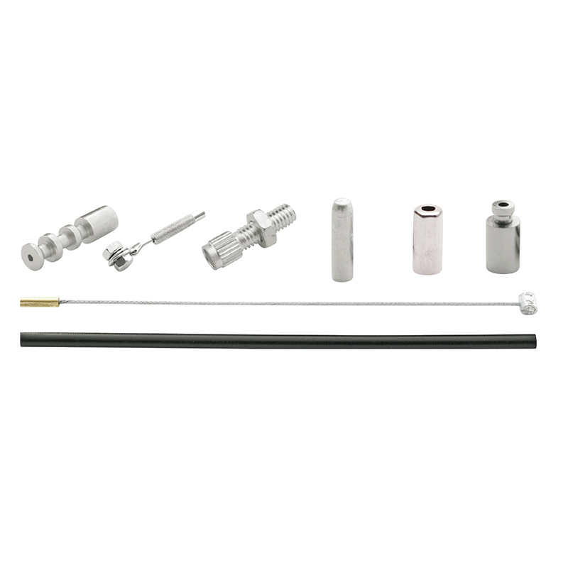 Transmission pour moyeu sturmey archer Elvedes gaine 2,25M noir - cable 1,8M galva (kit transmission 1CABLE-1 gaine) - vue 2