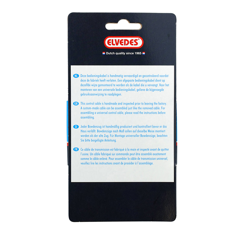 Transmission pour moyeu sturmey archer Elvedes gaine 2,25M noir - cable 1,8M galva (kit transmission 1CABLE-1 gaine) - vue 3