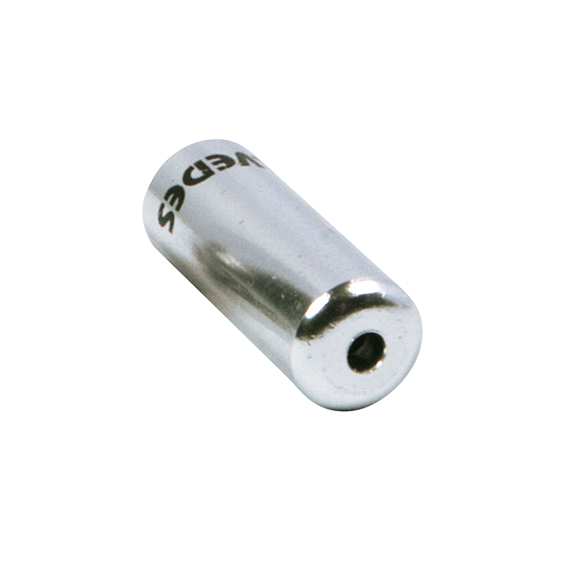 Embout de gaine dérailleur 4,2 mm alu argent ELVEDES (lot de 10) - vue 2