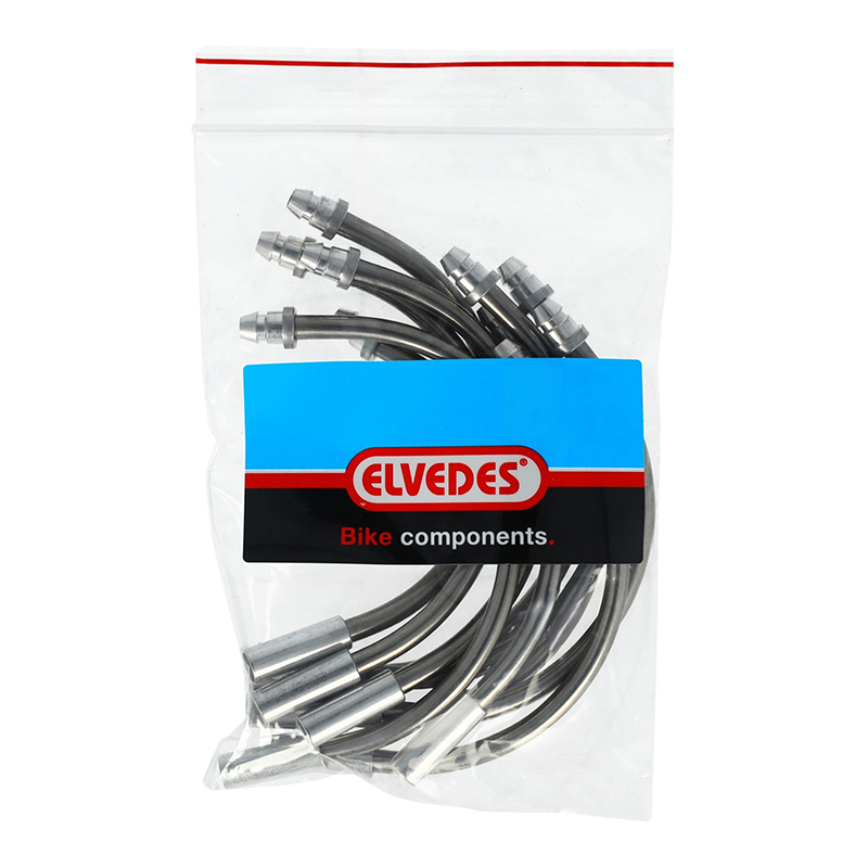 Coude v-brake Elvedes 130° inox (vendu par 10) - vue 3