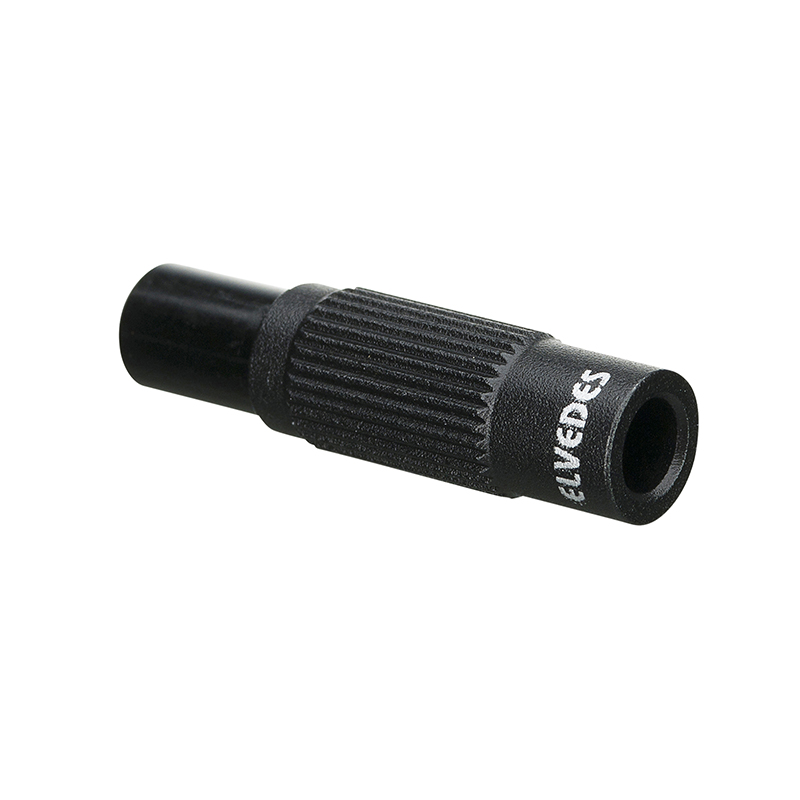 Tendeur de gaine de dérailleur Elvedes aluminium noir diamètre 4,3 mm - vue 2