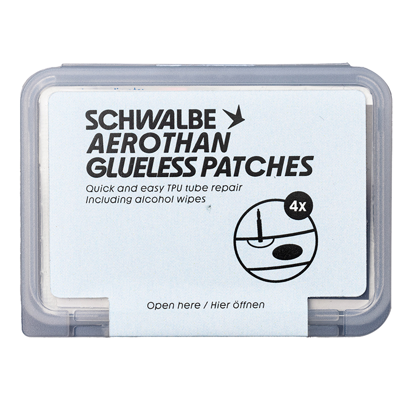 Kit de réparation chambre à air Schwalbe Aerothan sans colle (4 patchs) - vue 2