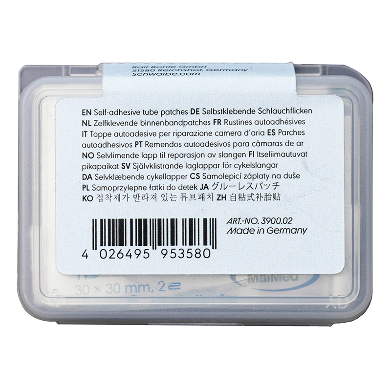 Kit de réparation chambre à air Schwalbe Aerothan sans colle (4 patchs) - vue 3